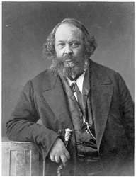 Portrait de Mikhaïl Aleksandrovitch Bakounine (1814-76) c.1860